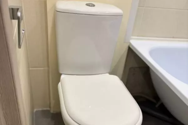 установка унитаза
